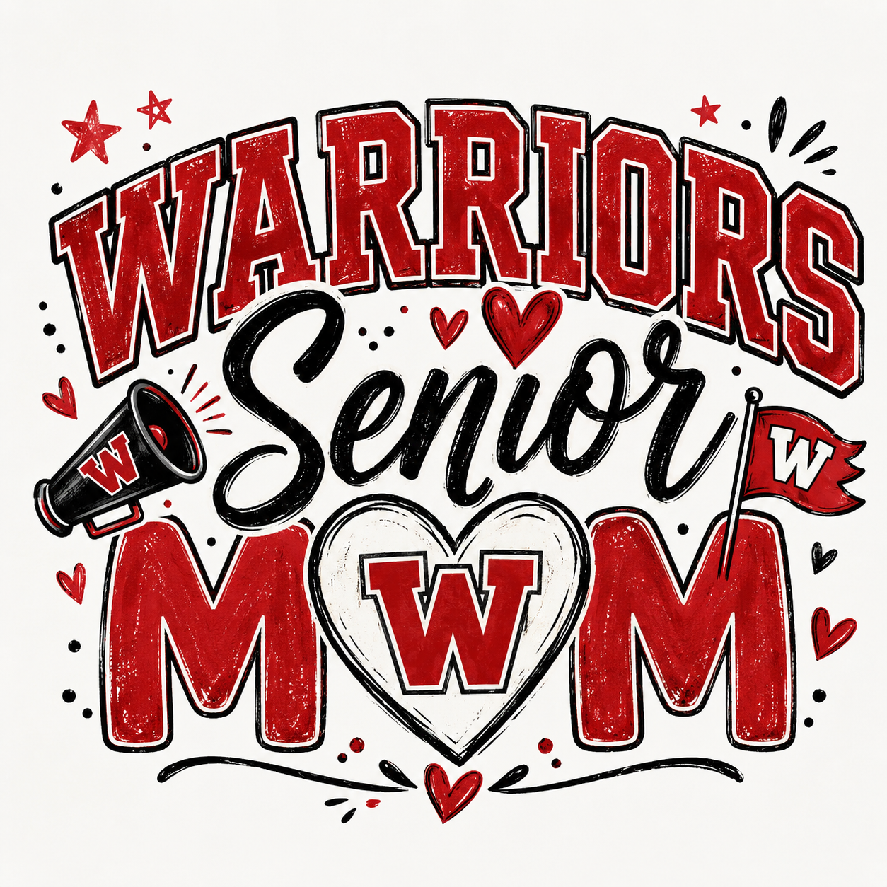 Warriors Senior Mom Apparel