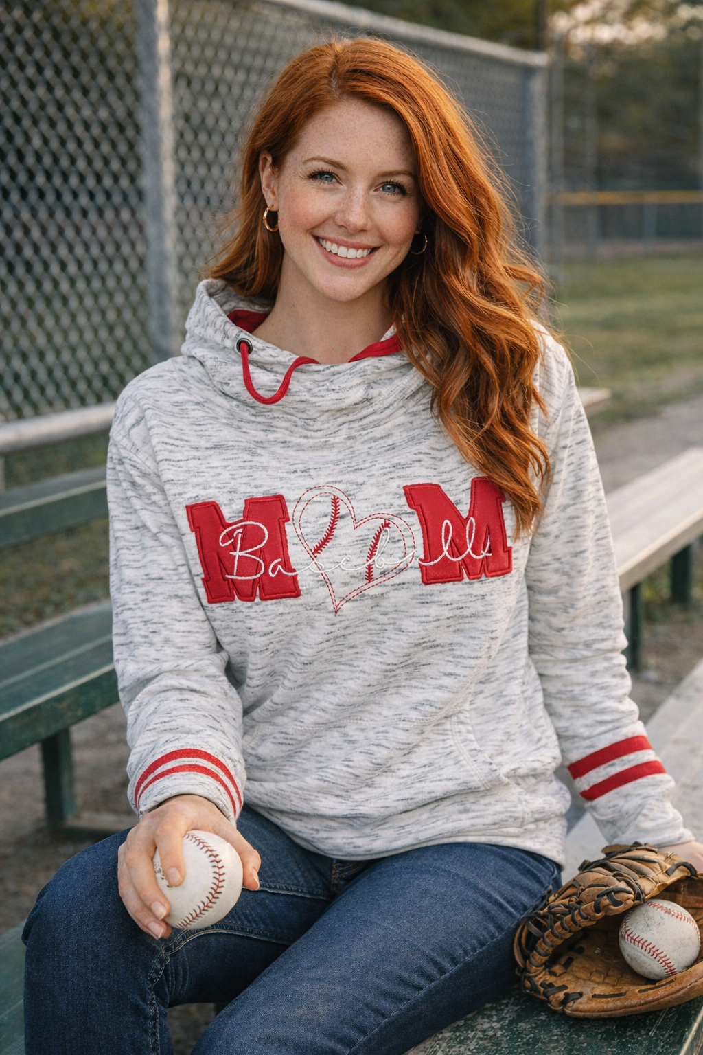 Baseball Mom Sweatshirt