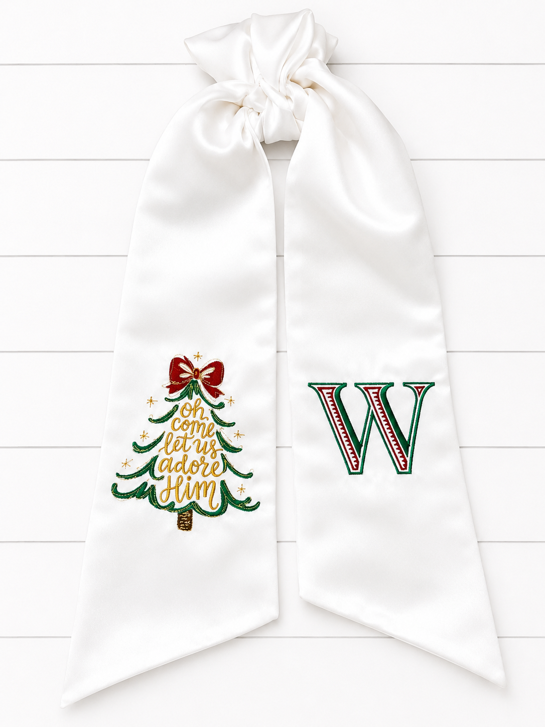 O Christmas Tree Sash