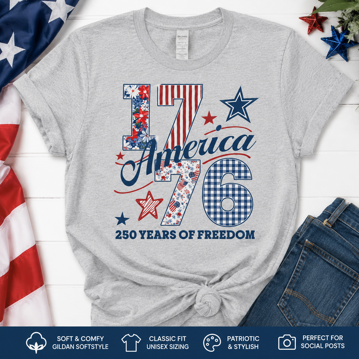 1776 tshirt