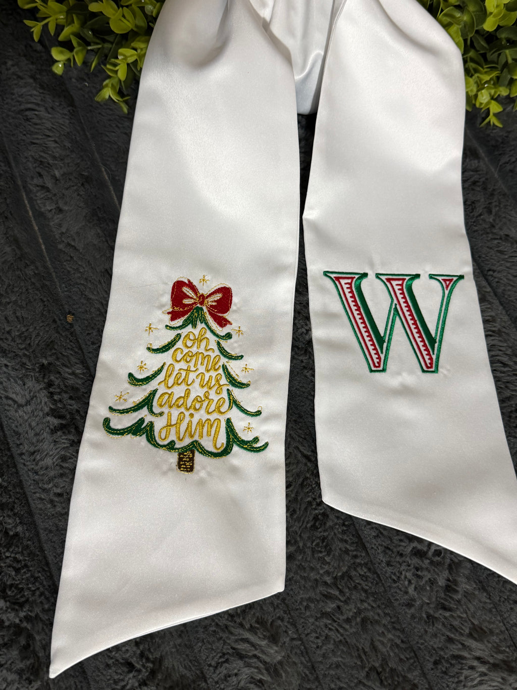 O Christmas Tree Sash